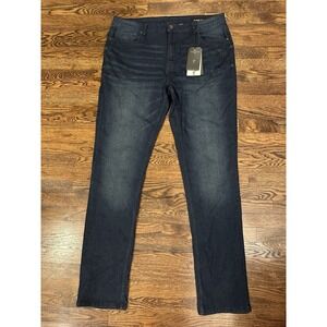 NEW The Perfect Jean NYC Jeans Mens 40x38 Blue Slim Thick Fit‎ Denim Dark